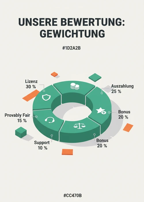 Übersicht der besten Solana Casinos mit Logos und Bewertungskriterien